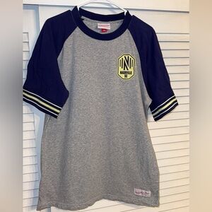 Mitchell & Ness MLS Nashville Soccer Short Sleeve T-Shirt Size XL